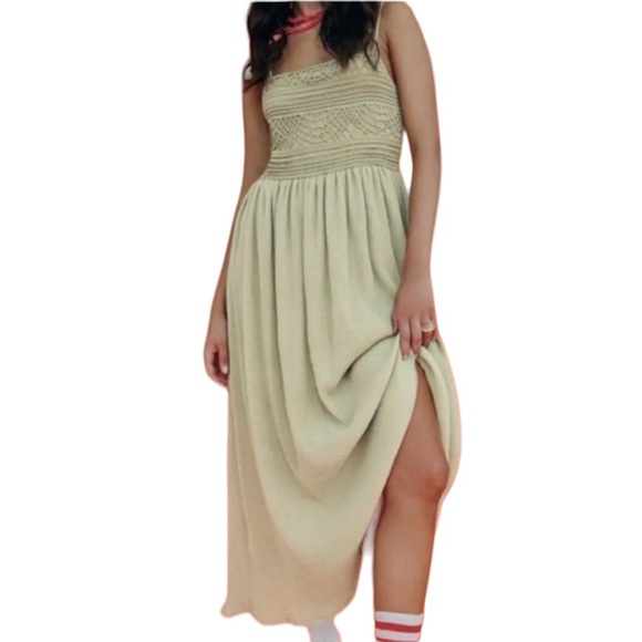 crochet maxi dress zara Stunning Zara Crochet Dress